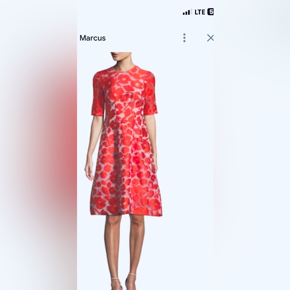 Lela Rose size 0 Midi quarter sleeve EUC - Picture 8 of 8